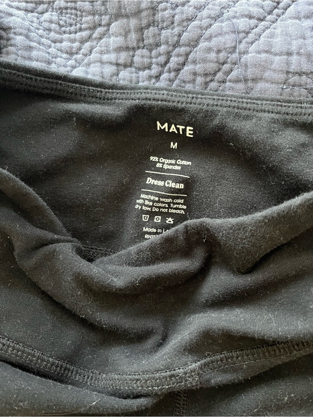 MATE the Label Black Leggings